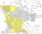mini Redfield commissioner district map