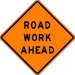 road work sign