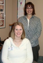 Kristin Miller and Audrey Martchinske